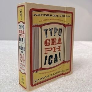 Potter Style "Vintage Typography" Blank Notecards & Envelopes